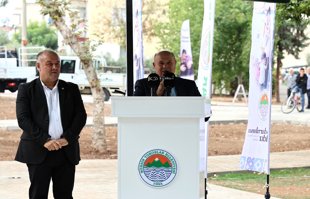 TOROSLAR’DA MİMAR SİNAN PARKI VE ÜLMİYE TOPUZ TAZİYE EVİ AÇILDI