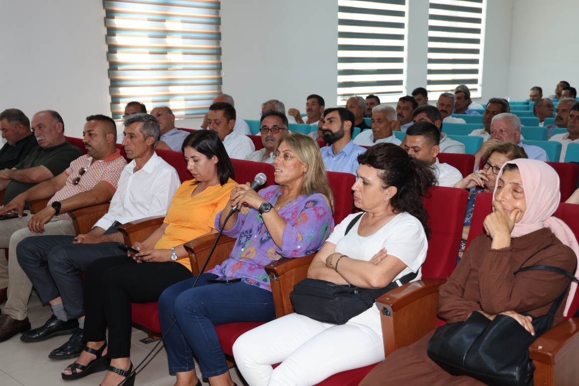 BAŞKAN YILDIZ MAHALLE MUHTARLARIYLA BULUŞTU