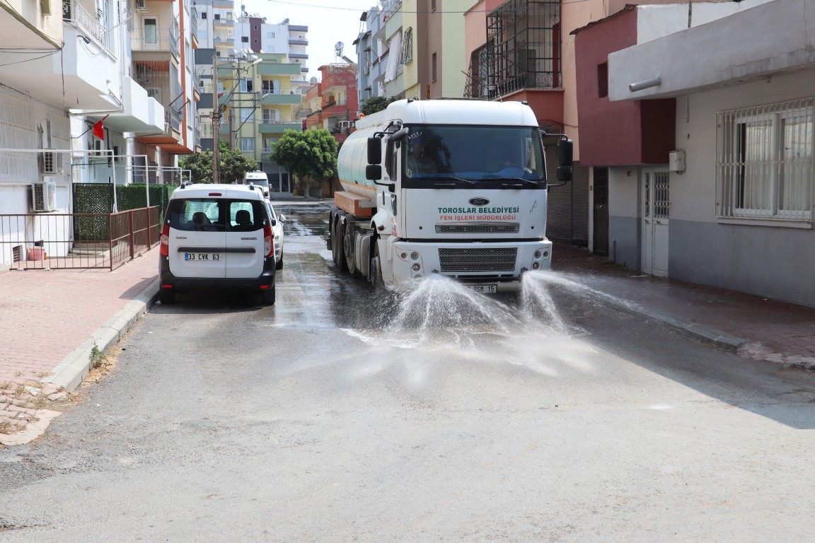 TOROSLAR’DA YOLLAR TERTEMİZ