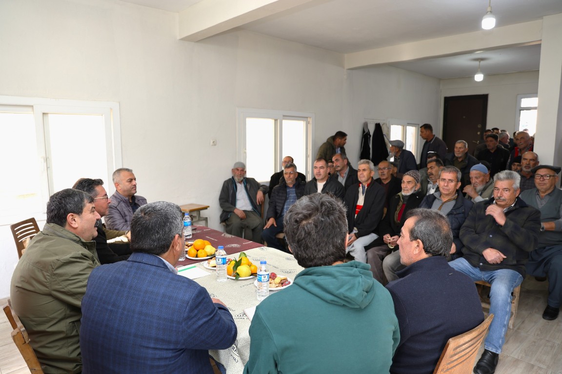 TOROSLAR BELEDİYE BAŞKANI YILDIZ, KIRSAL MAHALLE GEZİLERİNİ SÜRDÜRÜYOR