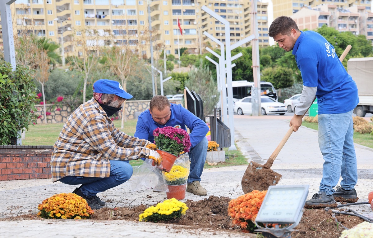 TOROSLAR’IN YEŞİL ALANLARI KASIMPATI İLE RENKLENDİ