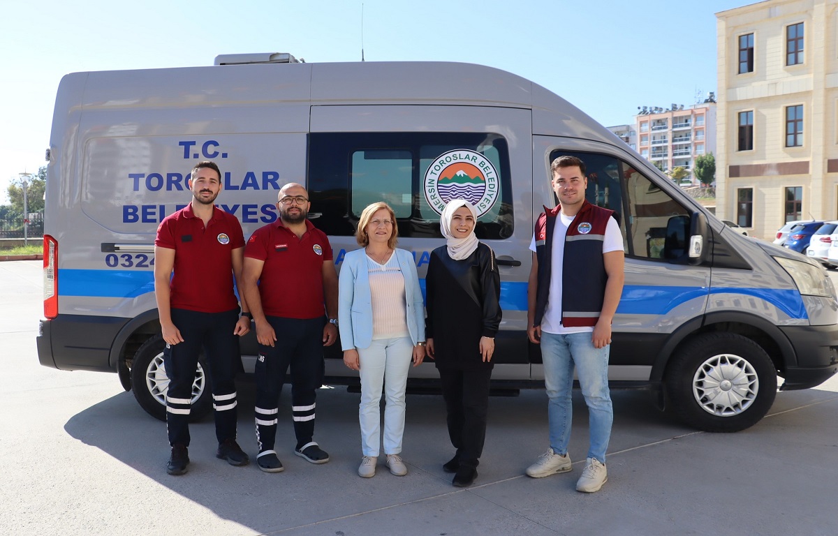 TOROSLAR BELEDİYESİNDEN HASTA NAKİL AMBULANSI HİZMETİ