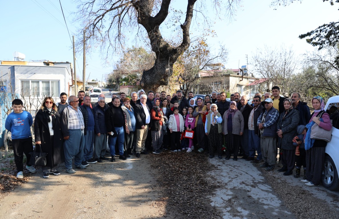 TOROSLAR BELEDİYE BAŞKANI YILDIZ, KIRSAL MAHALLELERDE YURTTAŞLARLA BULUŞTU