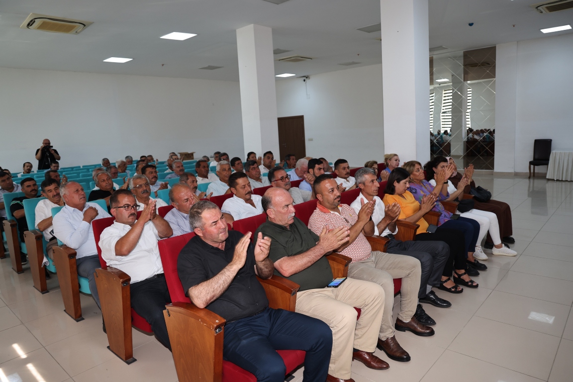 BAŞKAN YILDIZ MAHALLE MUHTARLARIYLA BULUŞTU