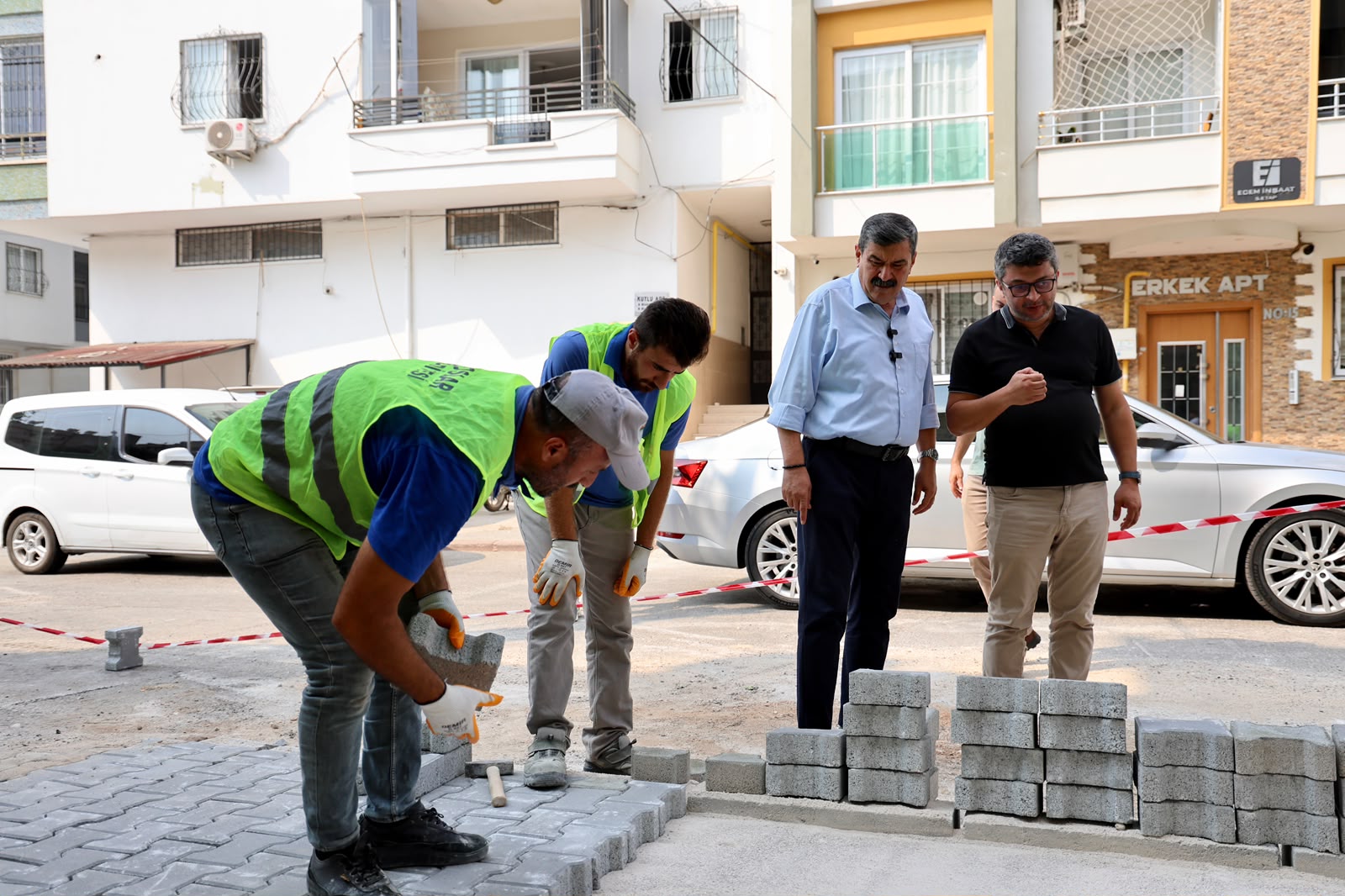 BAŞKAN YILDIZ, SAHADAKİ ÇALIŞMALARI YERİNDE İNCELEDİ - Görsel 8