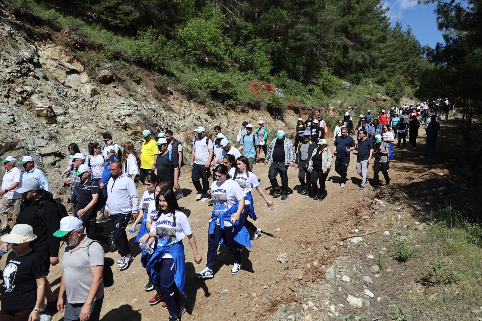 TOROSLAR’DA 19 MAYIS DOĞA YÜRÜYÜŞÜ COŞKUYLA YAPILDI