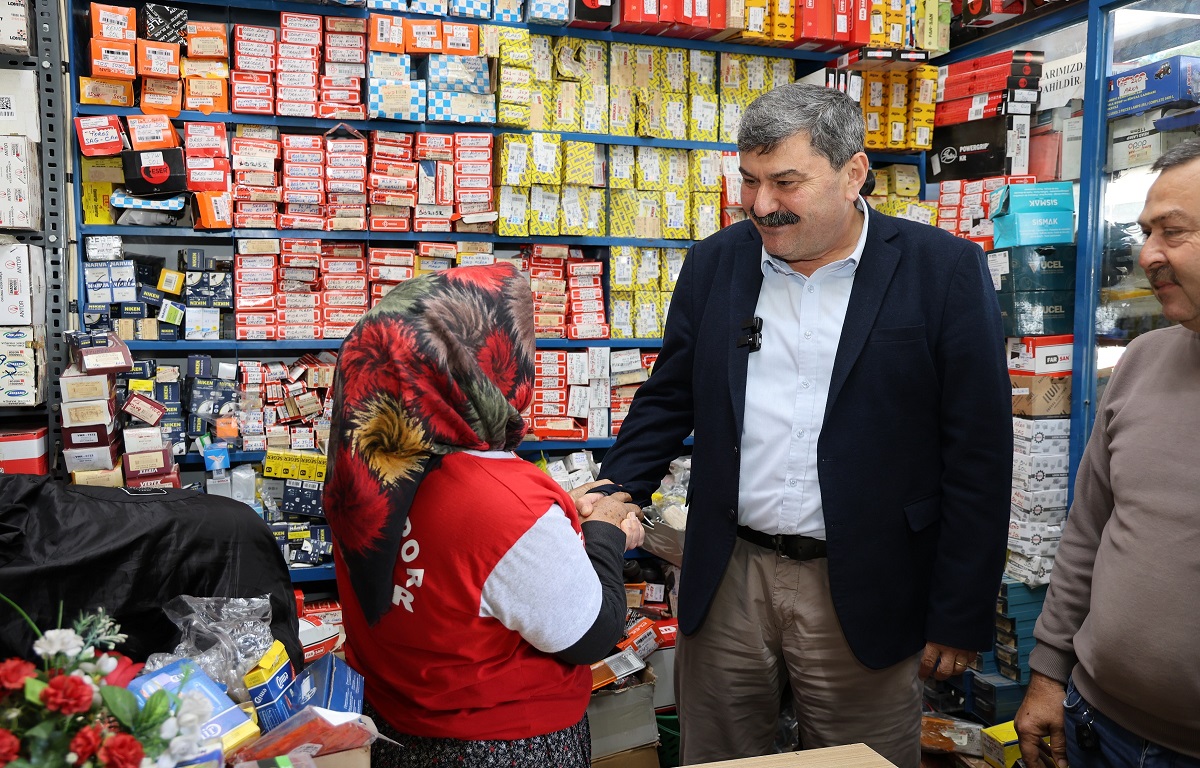 BAŞKAN YILDIZ, KÜÇÜK SANAYİ ESNAFIYLA BULUŞTU: “TOROSLAR ÜRETİMLE BÜYÜYECEK”