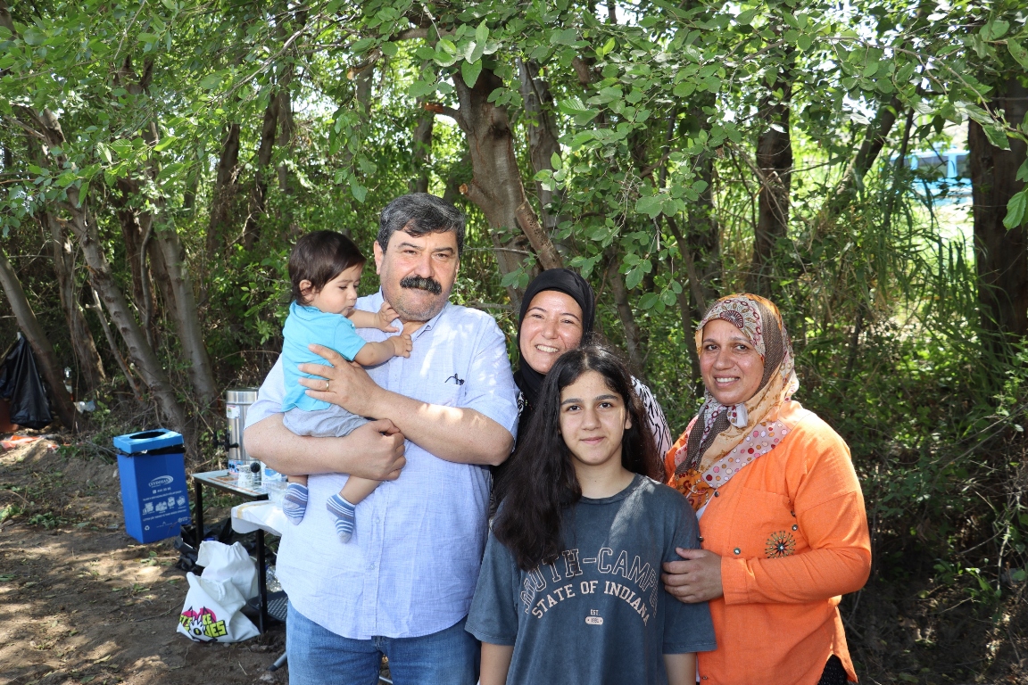 TAŞ OCAĞI YAPILMASI PLANLANAN HAMZABEYLİ MAHALLESİ’NDE ÇEVRE SORUNLARINA KARŞI “YERYÜZÜ SOFRASI” KURULDU