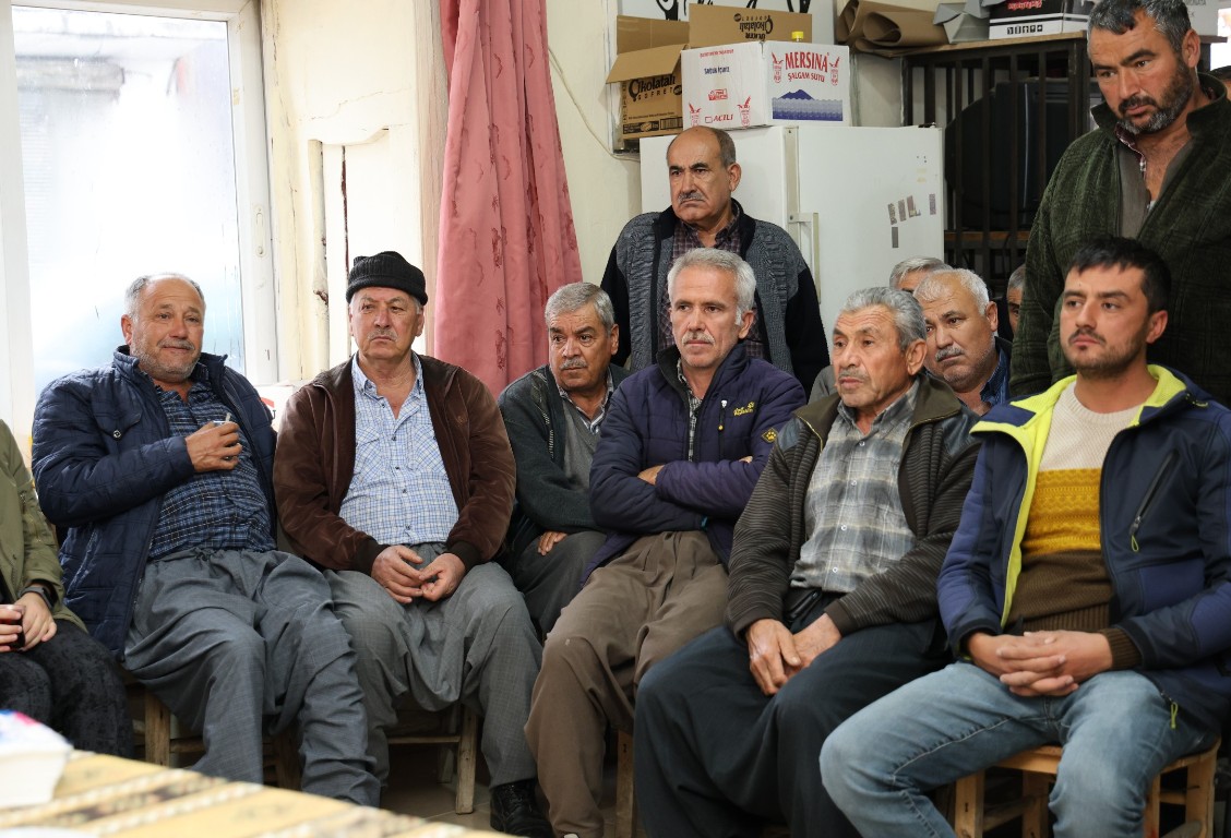 TOROSLAR BELEDİYE BAŞKANI YILDIZ, KIRSAL MAHALLELERDE YURTTAŞLARLA BULUŞTU