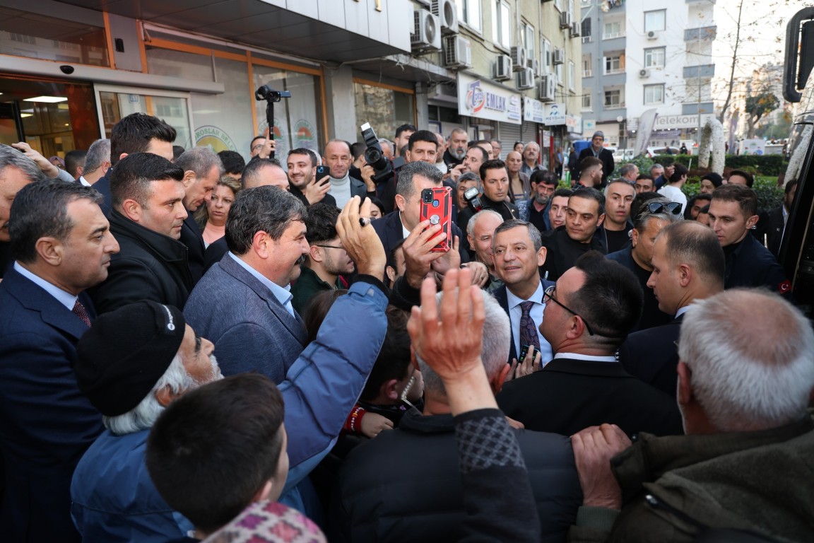 CHP GENEL BAŞKANI ÖZGÜR ÖZEL, “ABDURRAHMAN BAŞKANA İNANIYORUM”