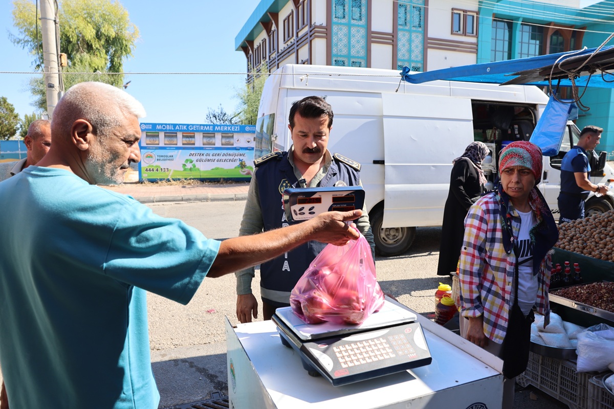 TOROSLAR’IN PAZARLARINDA TARTI KONTROLÜ - Görsel 4
