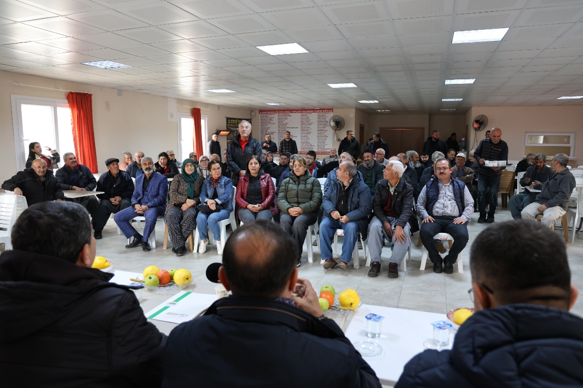 TOROSLAR BELEDİYE BAŞKANI YILDIZ, KÖY GEZİLERİNİ SÜRDÜRÜYOR
