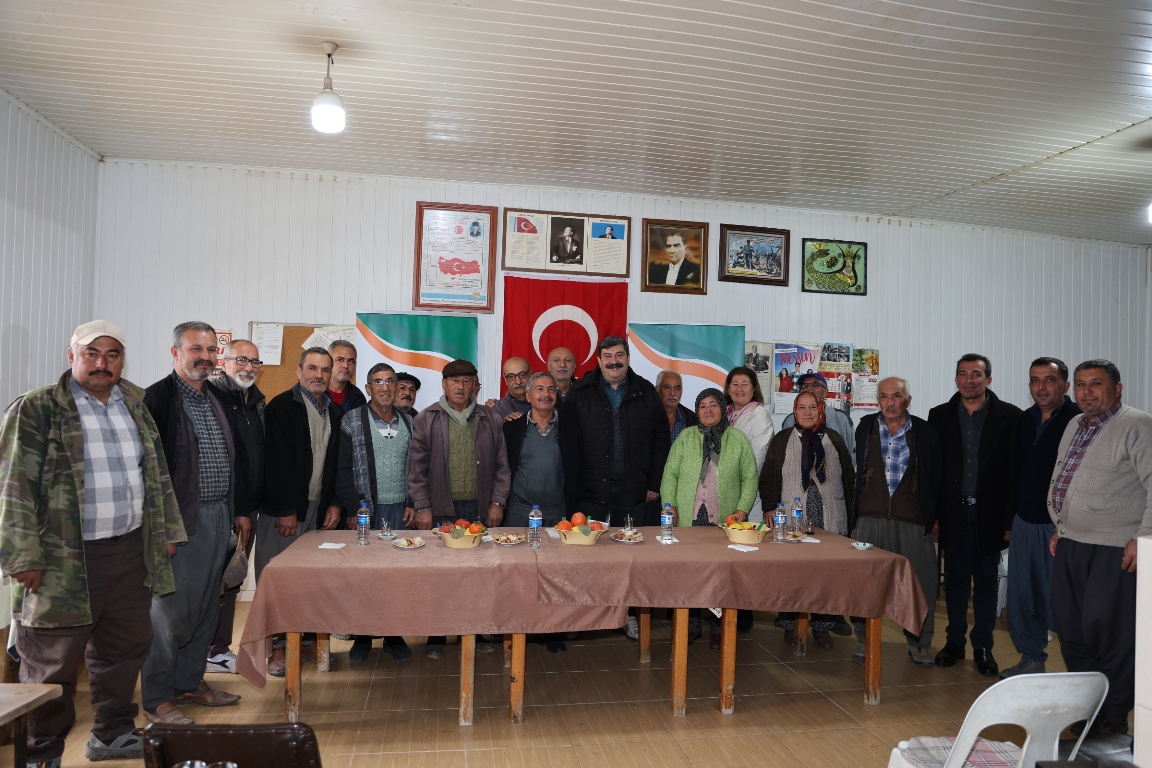TOROSLAR BELEDİYE BAŞKANI YILDIZ, KÖY GEZİLERİNİ SÜRDÜRÜYOR
