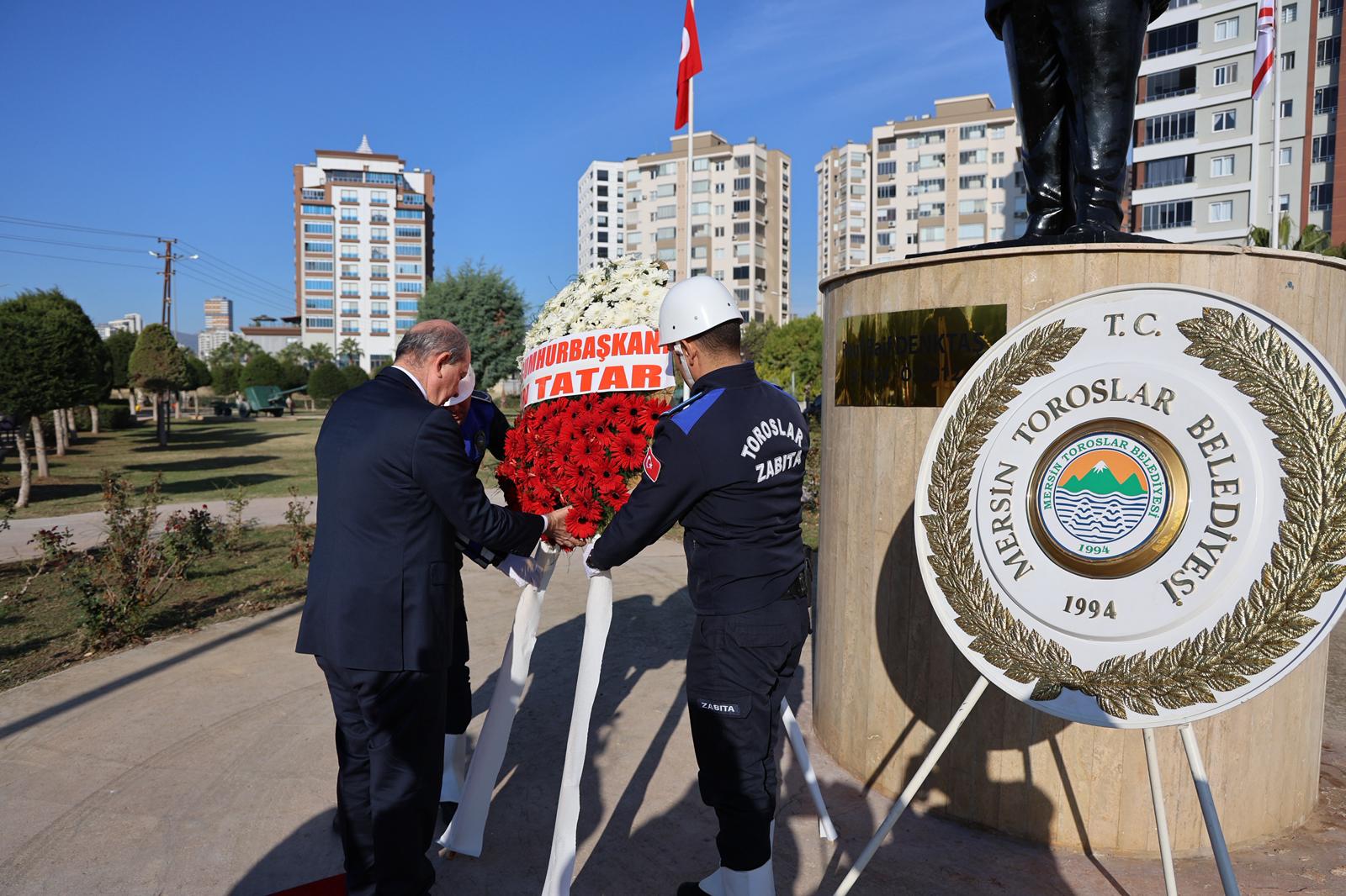 KKTC 5. CUMHURBAŞKANI ERSİN TATAR’DAN TOROSLAR’A ZİYARET