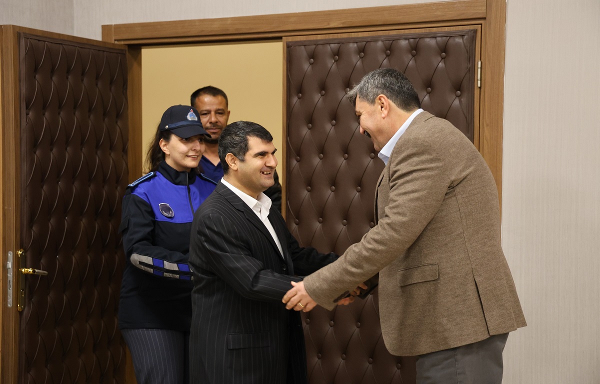 BAŞKAN YILDIZ, ÖZEL MİSAFİRLERİNİ AĞIRLADI