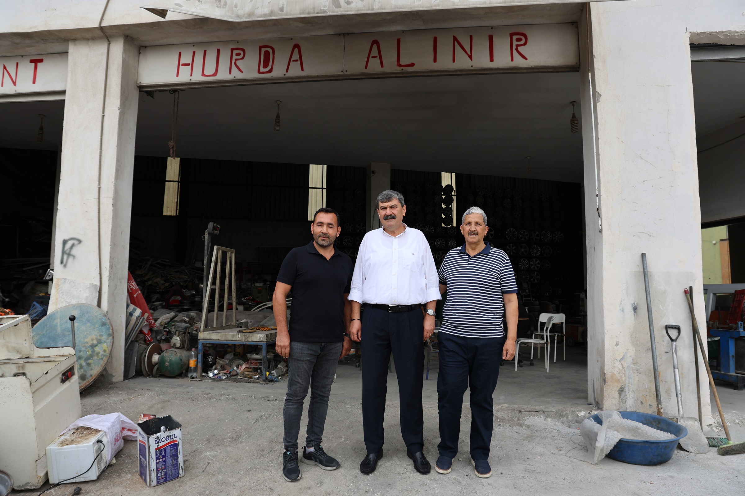 BAŞKAN YILDIZ, HURDACI ESNAFIYLA BULUŞTU - Görsel 10