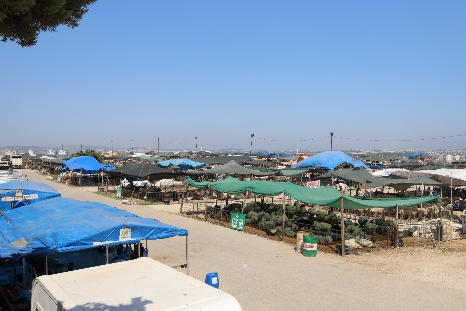 TOROSLAR’IN KURBAN SATIŞ ALANI TERTEMİZ OLDU