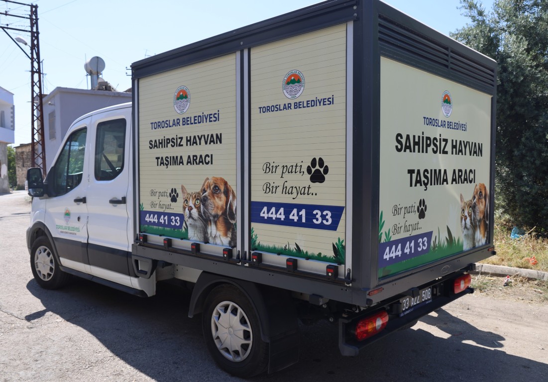 TOROSLAR BELEDİYESİNİN VETERİNER İŞLERİ MÜDÜRLÜĞÜ ÇALIŞMALARINA BAŞLADI