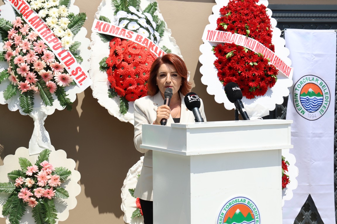 TOROSLAR BELEDİYESİ DEMİRTAŞ MAHALLESİ’NDE TAZİYE EVİ AÇTI