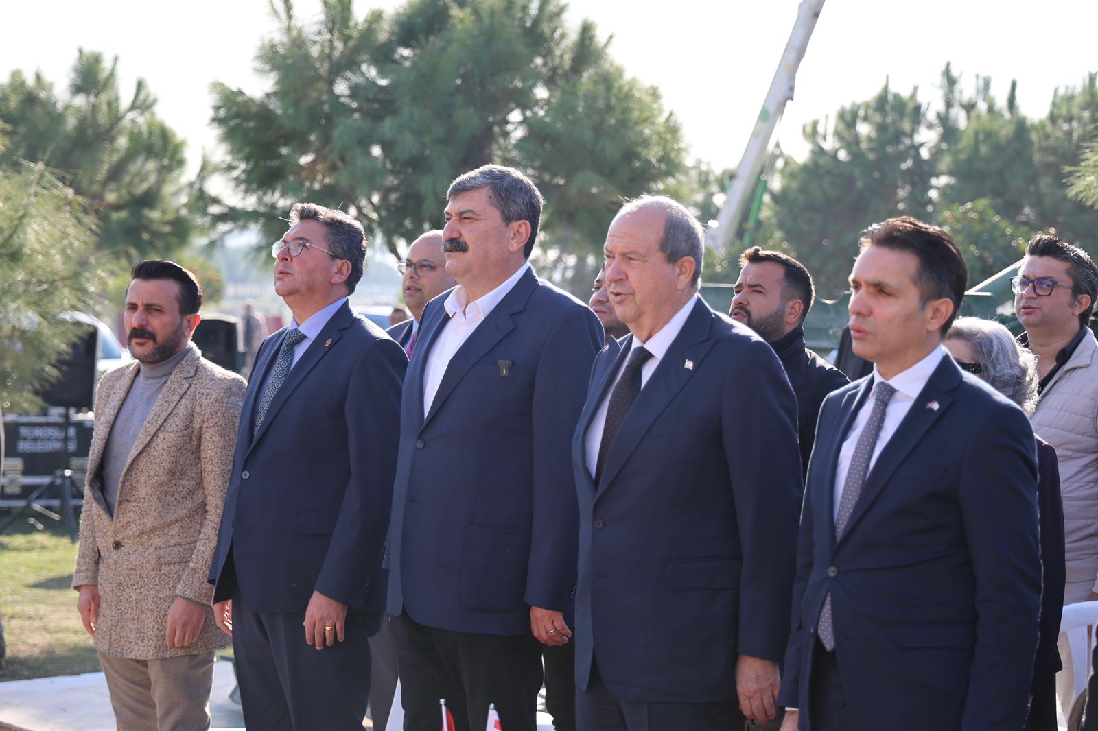 KKTC 5. CUMHURBAŞKANI ERSİN TATAR’DAN TOROSLAR’A ZİYARET