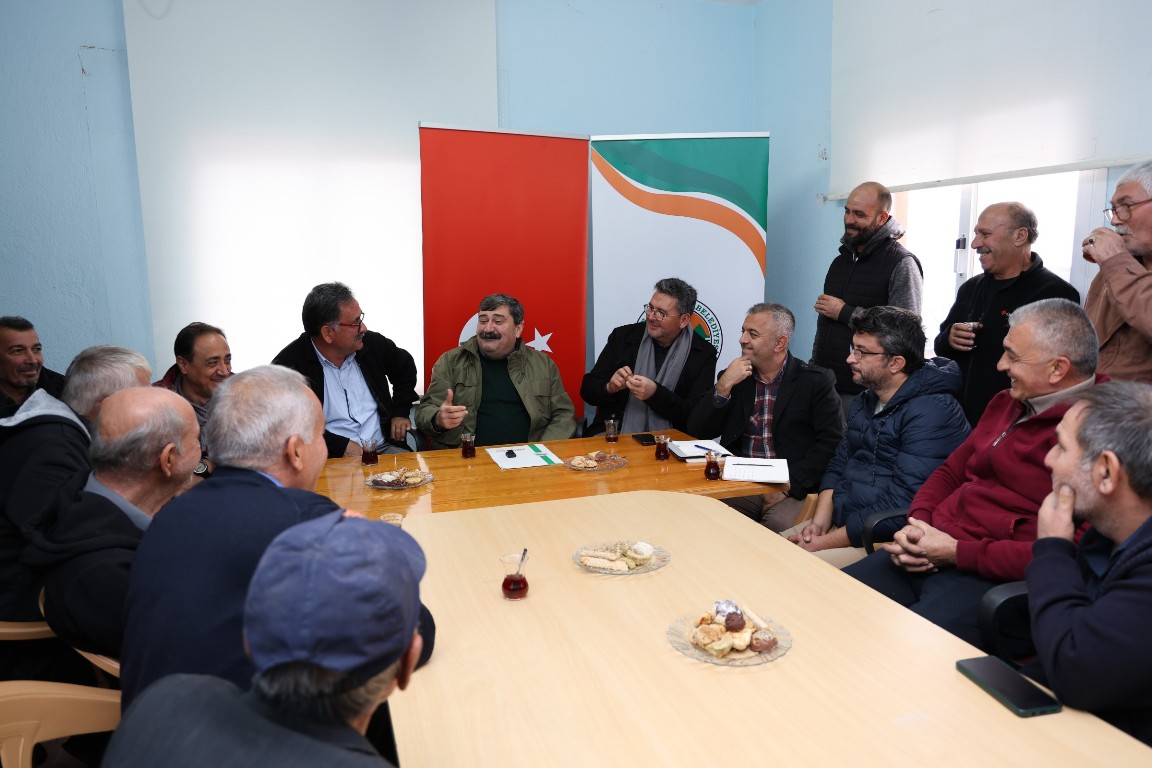 TOROSLAR BELEDİYE BAŞKANI YILDIZ, KIRSAL MAHALLELERDE YURTTAŞLARLA BULUŞTU