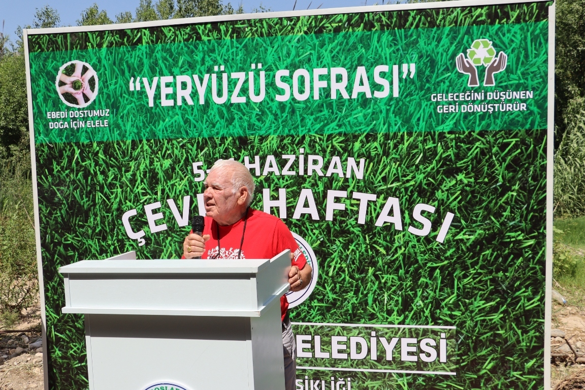 TAŞ OCAĞI YAPILMASI PLANLANAN HAMZABEYLİ MAHALLESİ’NDE ÇEVRE SORUNLARINA KARŞI “YERYÜZÜ SOFRASI” KURULDU