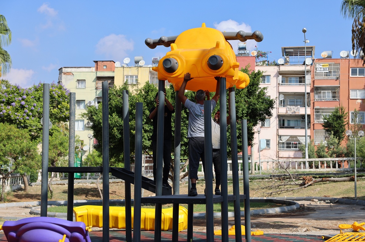 TOROSLAR’DA 5 YENİ PARK HİZMETE SUNULDU, 20 PARK YENİLENDİ - Görsel 2