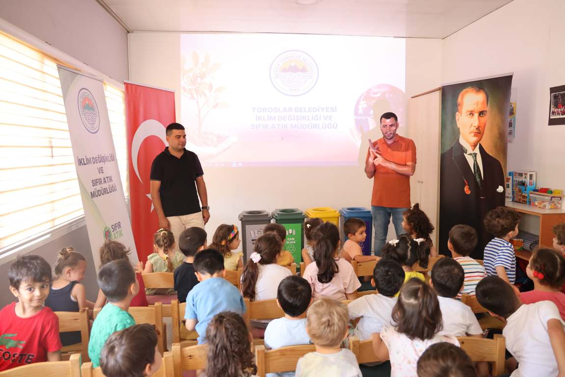 TOROSLAR BELEDİYESİNDEN ÇEVREYE DUYARLI ÖRNEK PROJE: SIFIR ATIK PARKI
