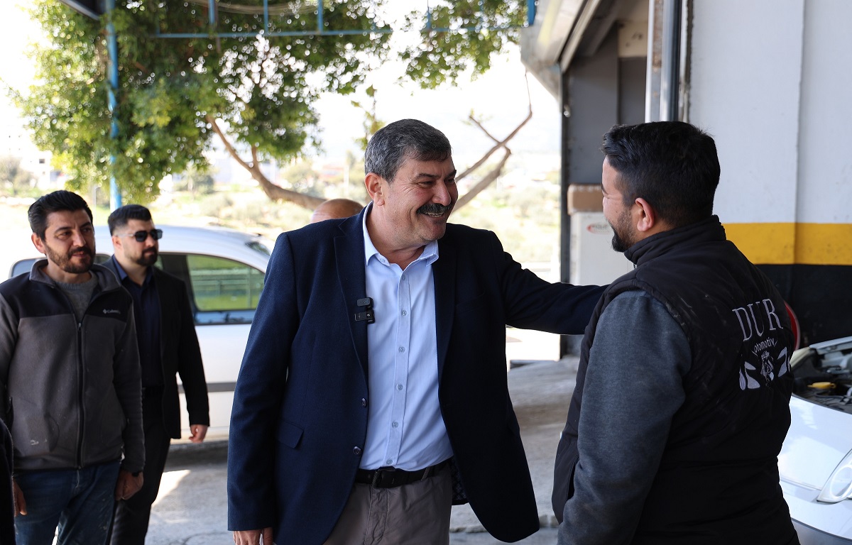BAŞKAN YILDIZ, KÜÇÜK SANAYİ ESNAFIYLA BULUŞTU: “TOROSLAR ÜRETİMLE BÜYÜYECEK”