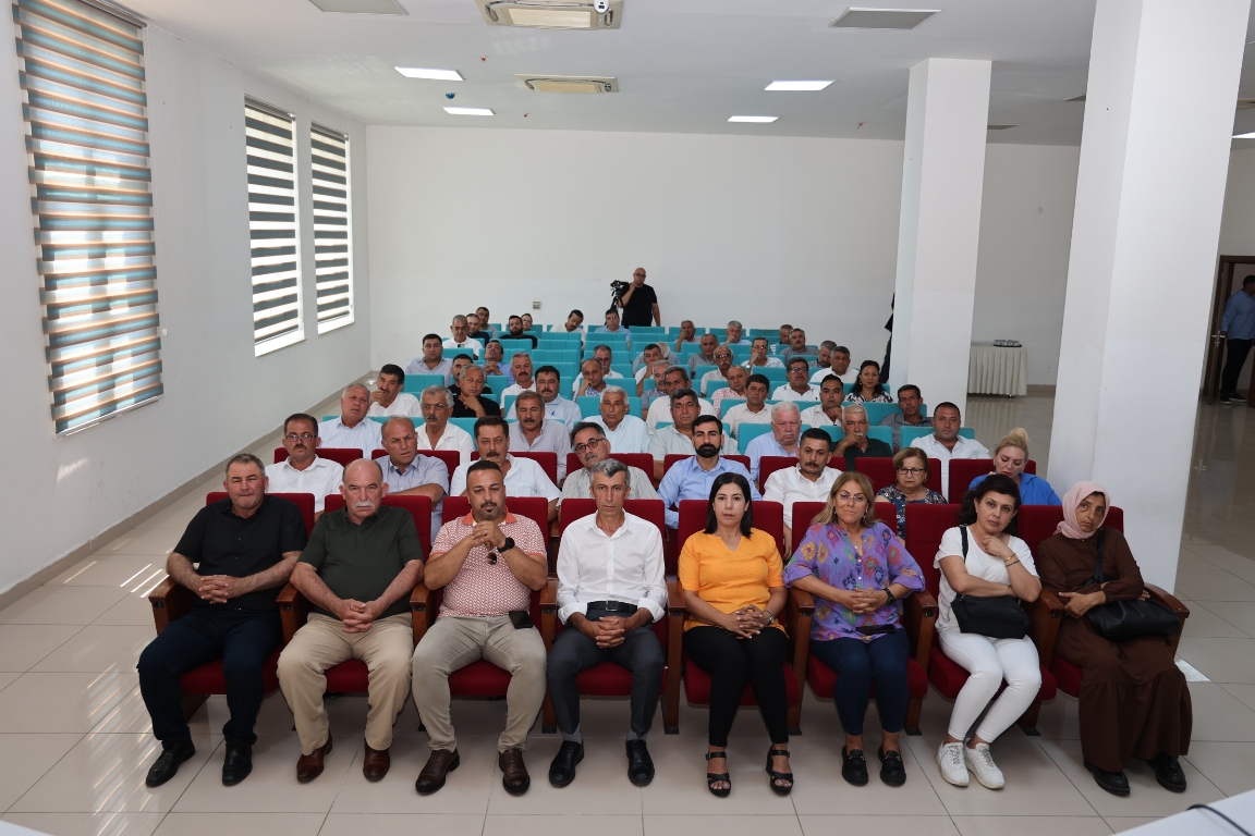 BAŞKAN YILDIZ MAHALLE MUHTARLARIYLA BULUŞTU