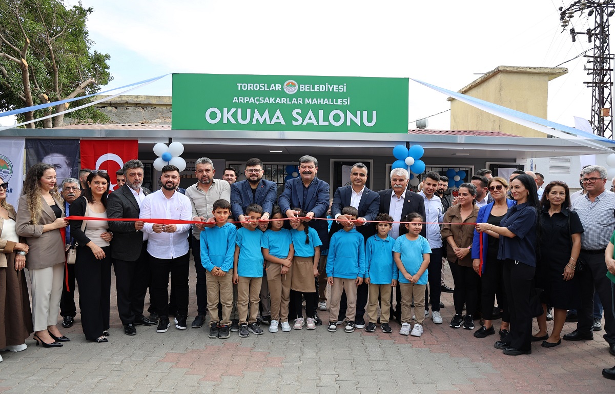 TOROSLAR’DA 4’ÜNCÜ OKUMA SALONU HİZMETE GİRDİ