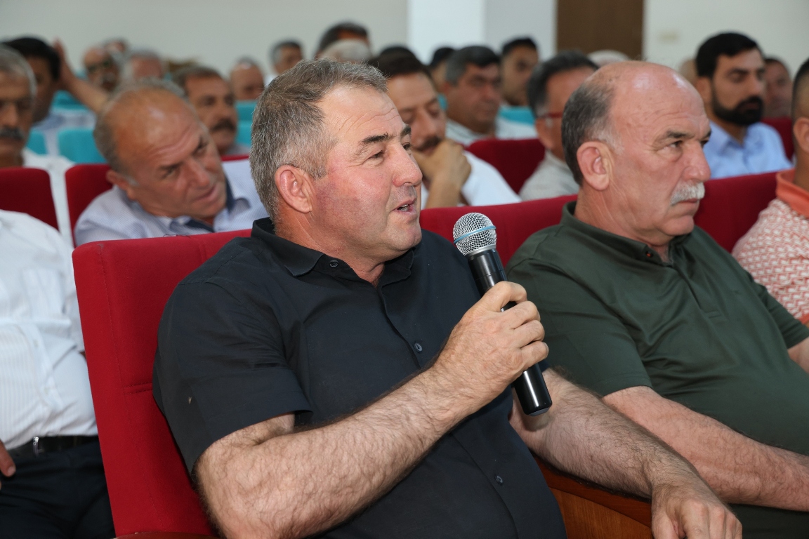 BAŞKAN YILDIZ MAHALLE MUHTARLARIYLA BULUŞTU