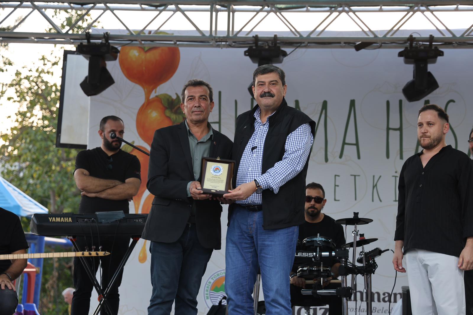 TOROSLAR’DA HURMA HASADI COŞKUYLA KUTLANDI