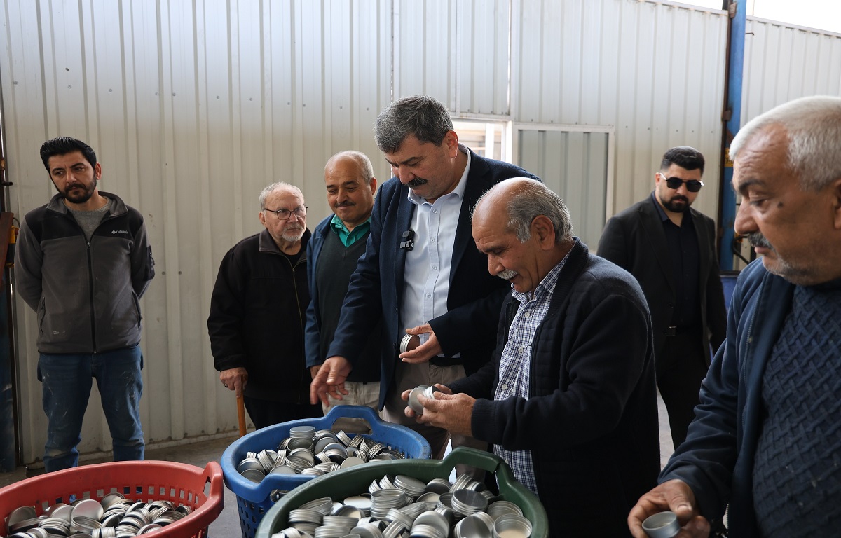 BAŞKAN YILDIZ, KÜÇÜK SANAYİ ESNAFIYLA BULUŞTU: “TOROSLAR ÜRETİMLE BÜYÜYECEK”