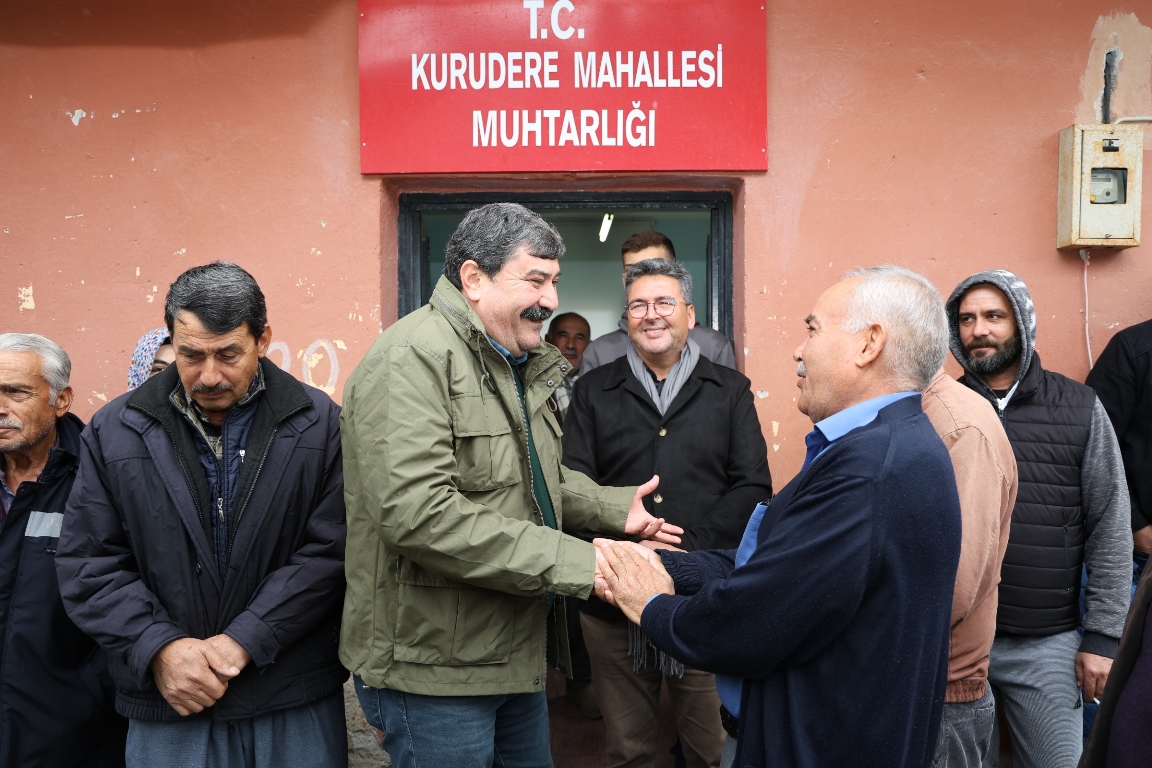 TOROSLAR BELEDİYE BAŞKANI YILDIZ, KIRSAL MAHALLELERDE YURTTAŞLARLA BULUŞTU