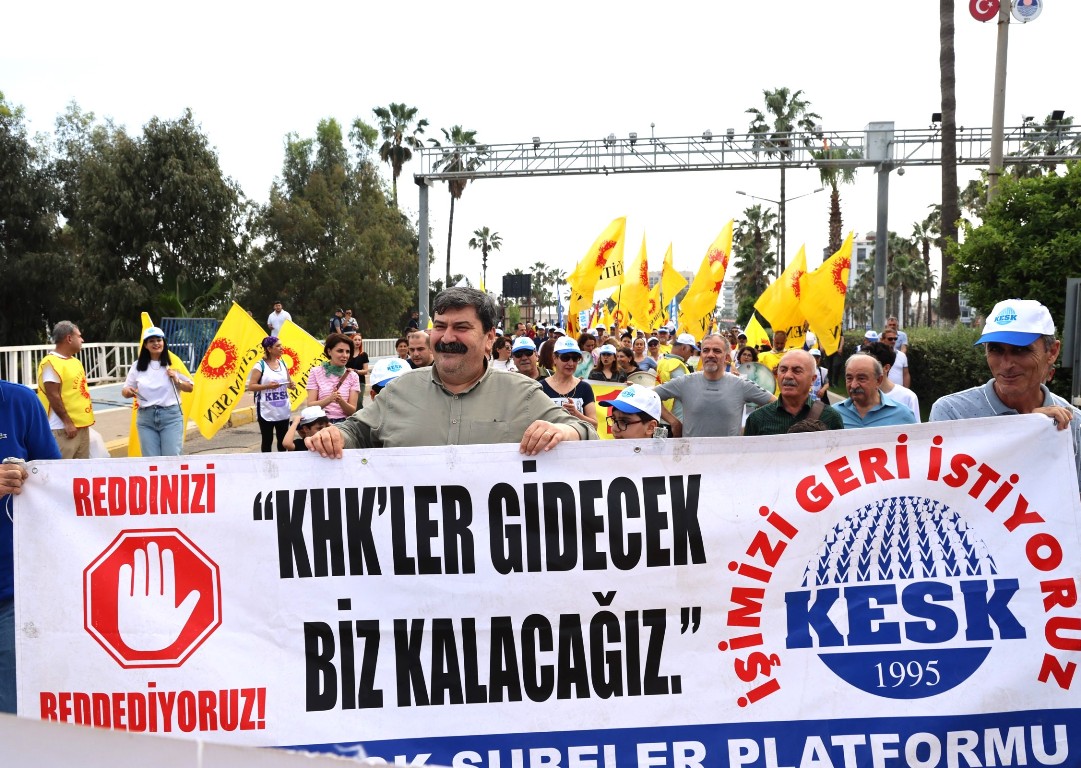 BAŞKAN YILDIZ, 1 MAYIS KUTLAMALARINA KATILDI