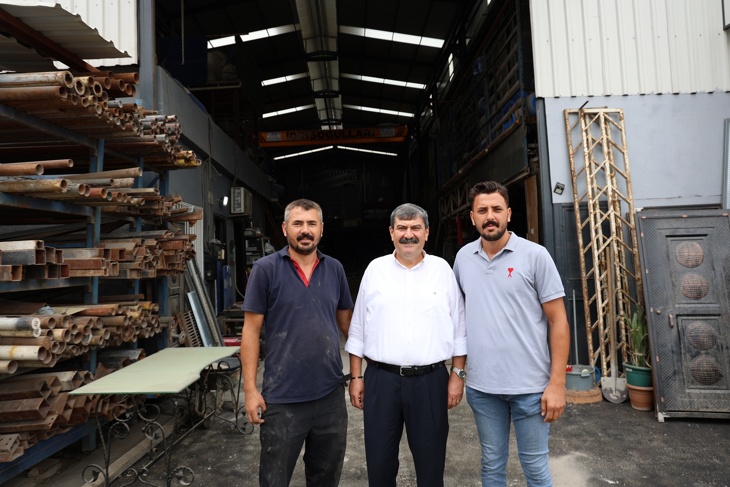 BAŞKAN YILDIZ, HURDACI ESNAFIYLA BULUŞTU - Görsel 9