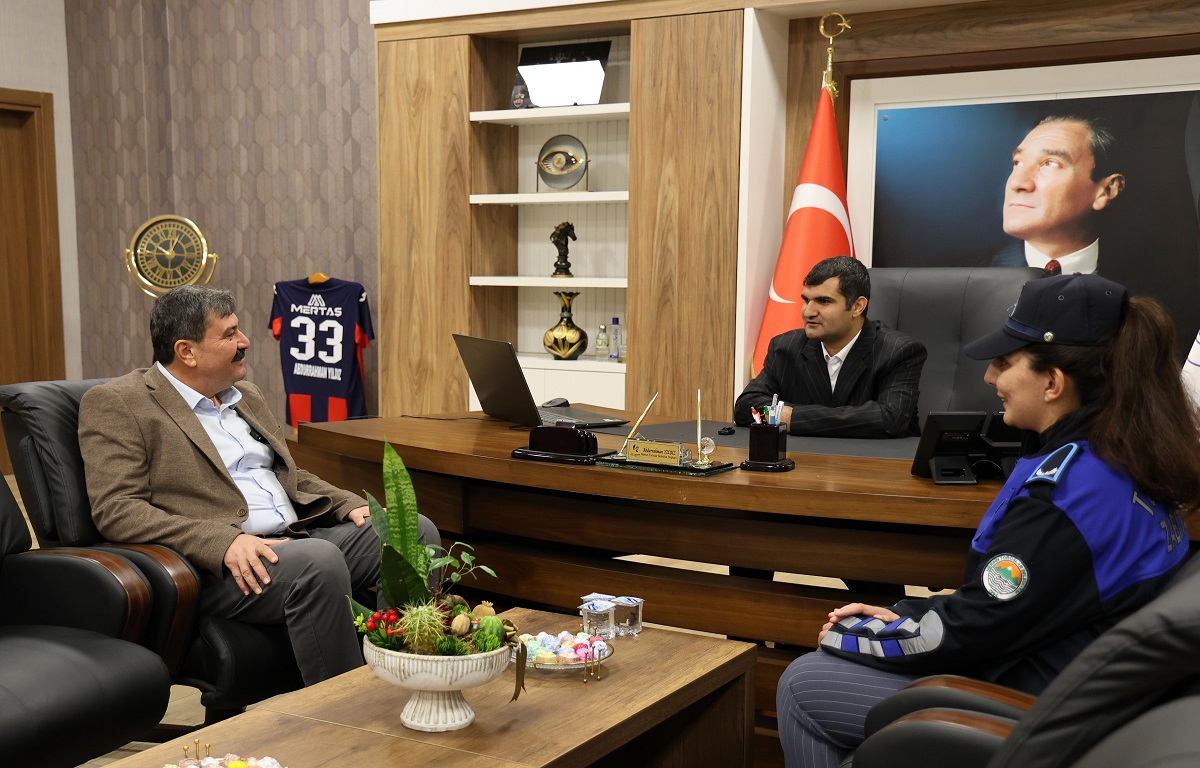 BAŞKAN YILDIZ, ÖZEL MİSAFİRLERİNİ AĞIRLADI