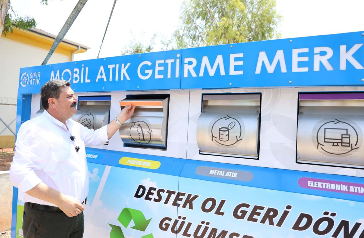 TOROSLAR BELEDİYESİNDEN ÇEVREYE DUYARLI ÖRNEK PROJE: SIFIR ATIK PARKI