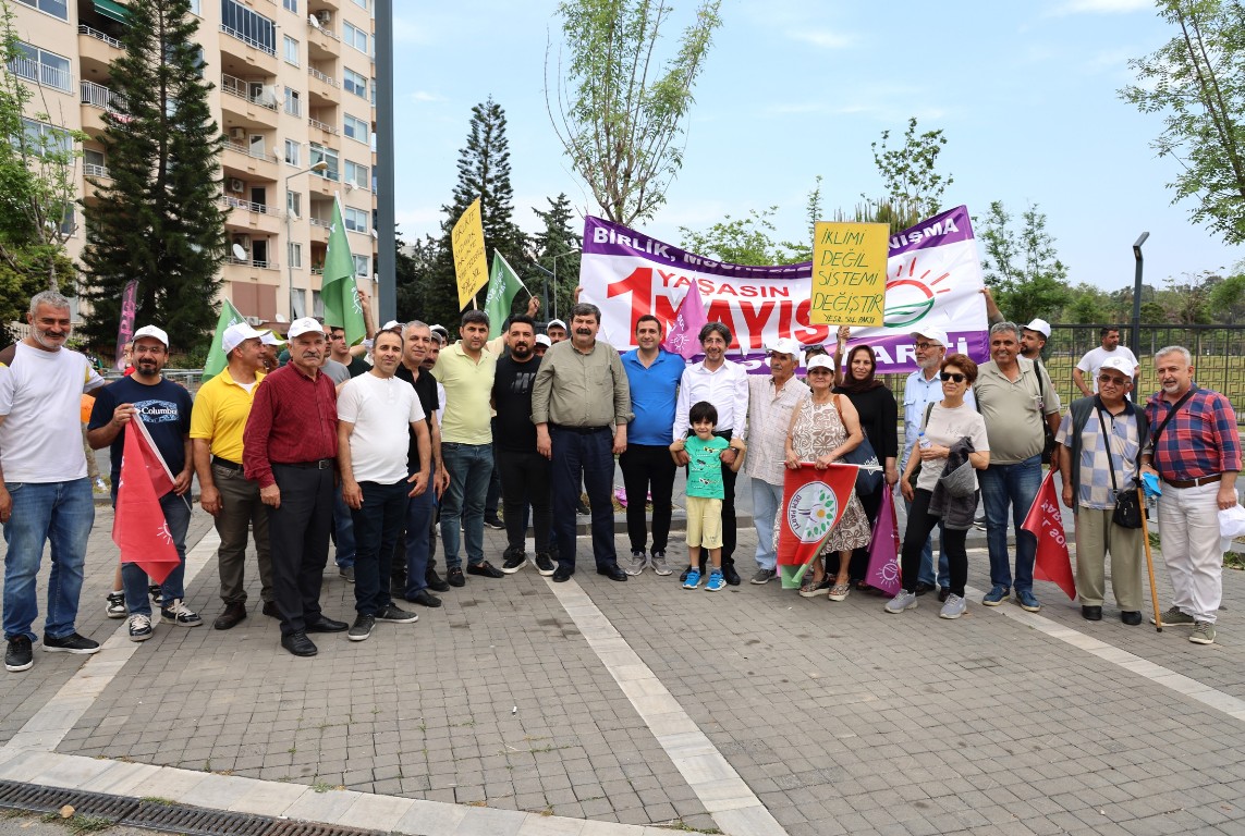 BAŞKAN YILDIZ, 1 MAYIS KUTLAMALARINA KATILDI