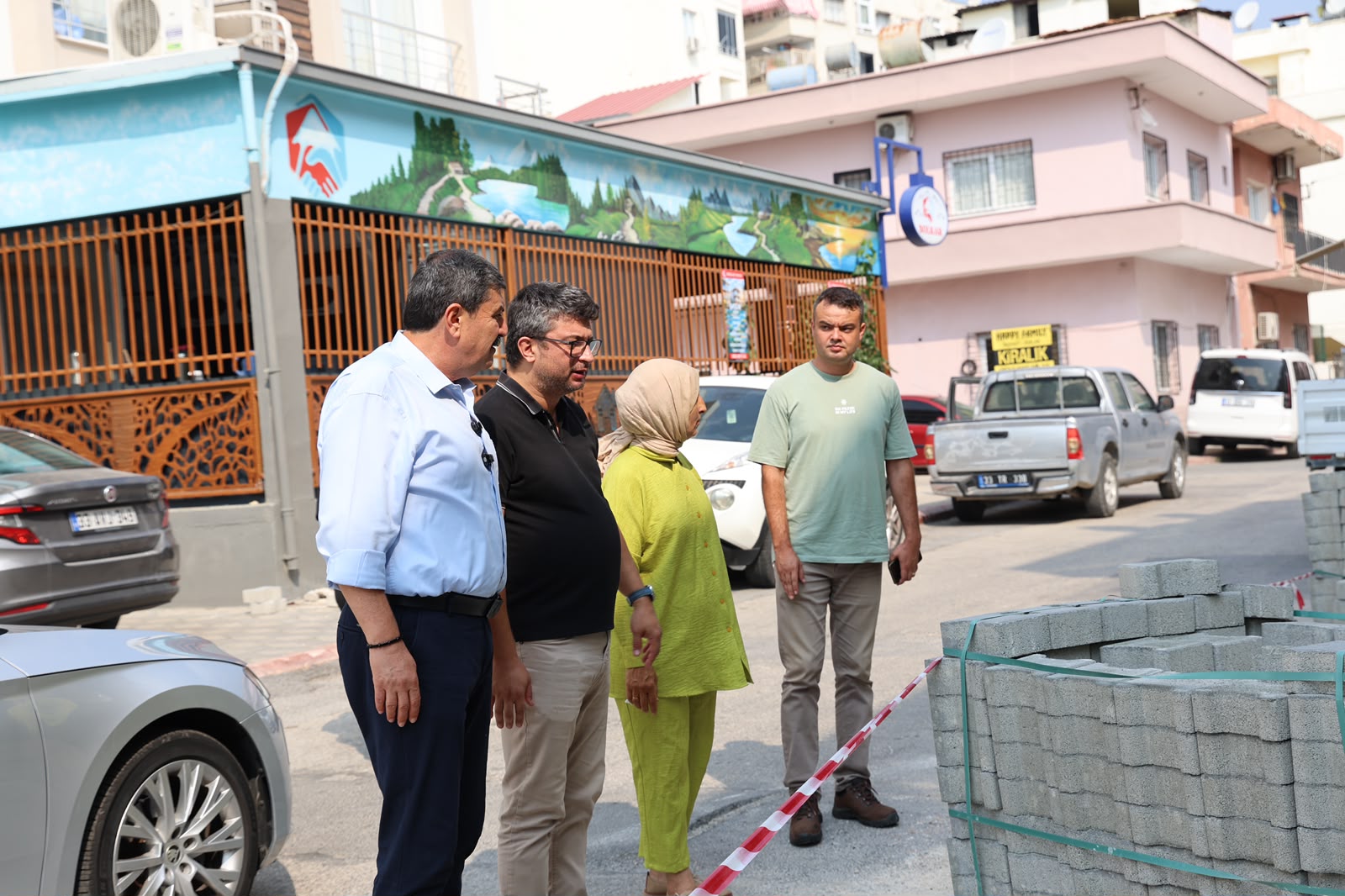 BAŞKAN YILDIZ, SAHADAKİ ÇALIŞMALARI YERİNDE İNCELEDİ - Görsel 2