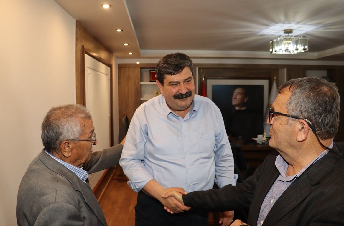 BAŞKAN YILDIZ’A TEBRİK ZİYARETLERİ DEVAM EDİYOR