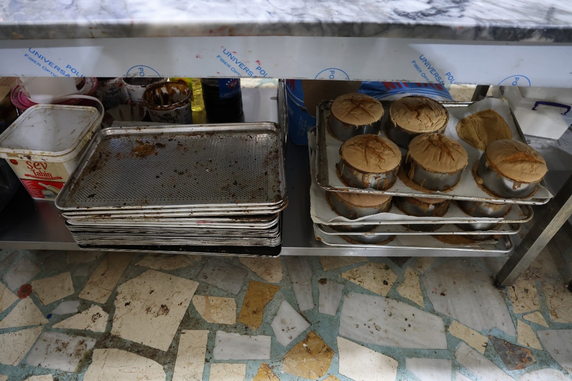 TOROSLAR ZABITASINDAN MERDİVEN ALTI PASTA İMALATHANESİNE BASKIN