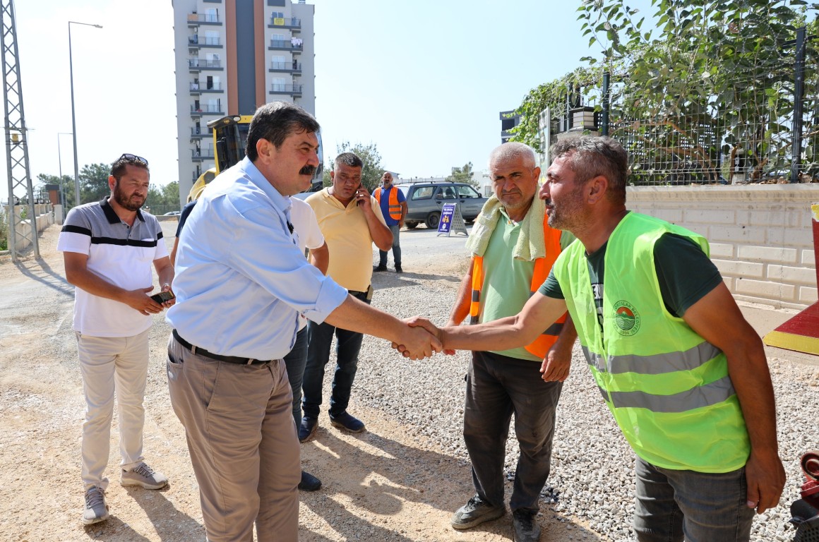 TOROSLAR’DA YENİ YOLLAR VATANDAŞIN HİZMETİNE SUNULUYOR