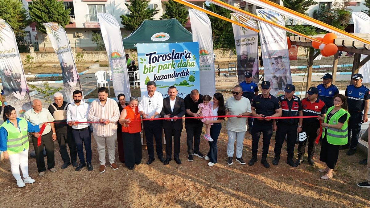 TOROSLAR’A YENİ NEFES ALANI: YALINAYAK’TA MEHMET EMRE TEKE PARKI AÇILDI