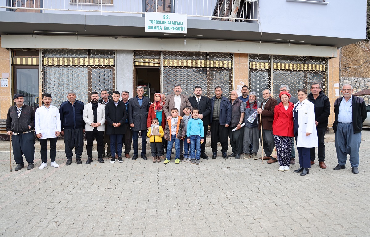 TOROSLAR BELEDİYESİNİN HİZMETLERİYLE KIRSALDA YÜZLER GÜLÜYOR