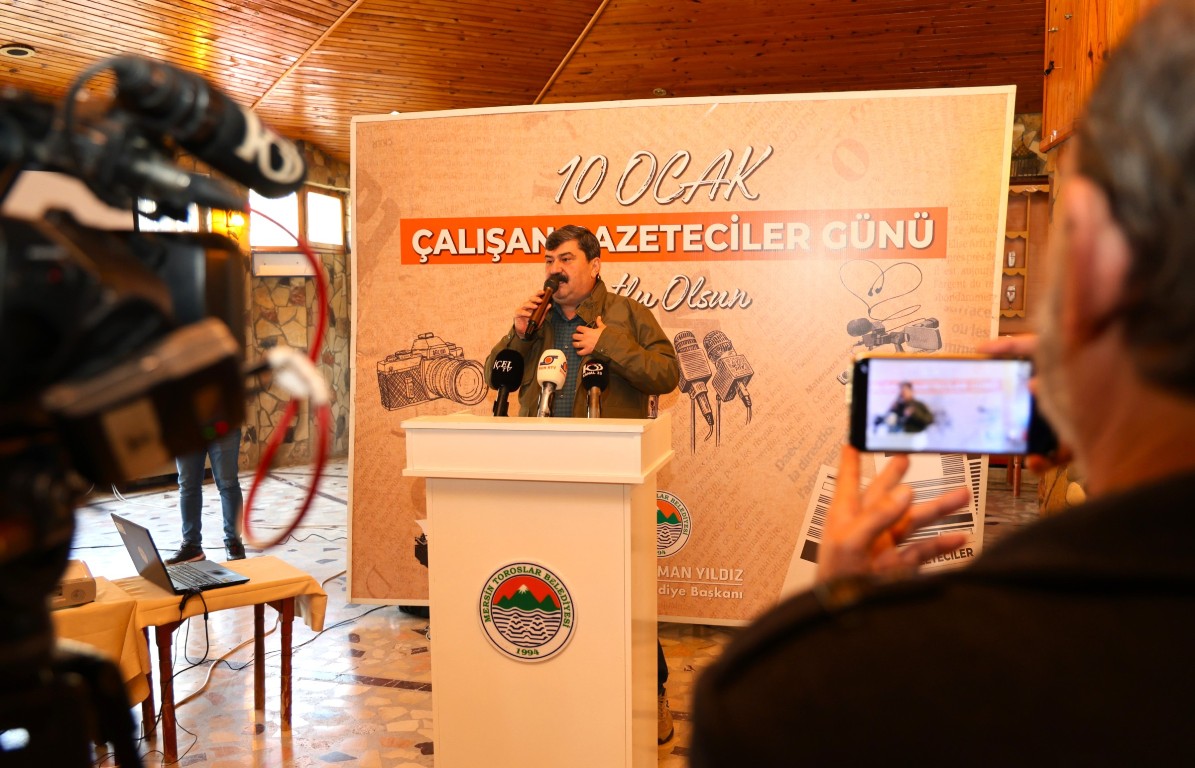 BAŞKAN YILDIZ: “GAZETECİLİK, DEMOKRASİNİN TEMEL TAŞIDIR”
