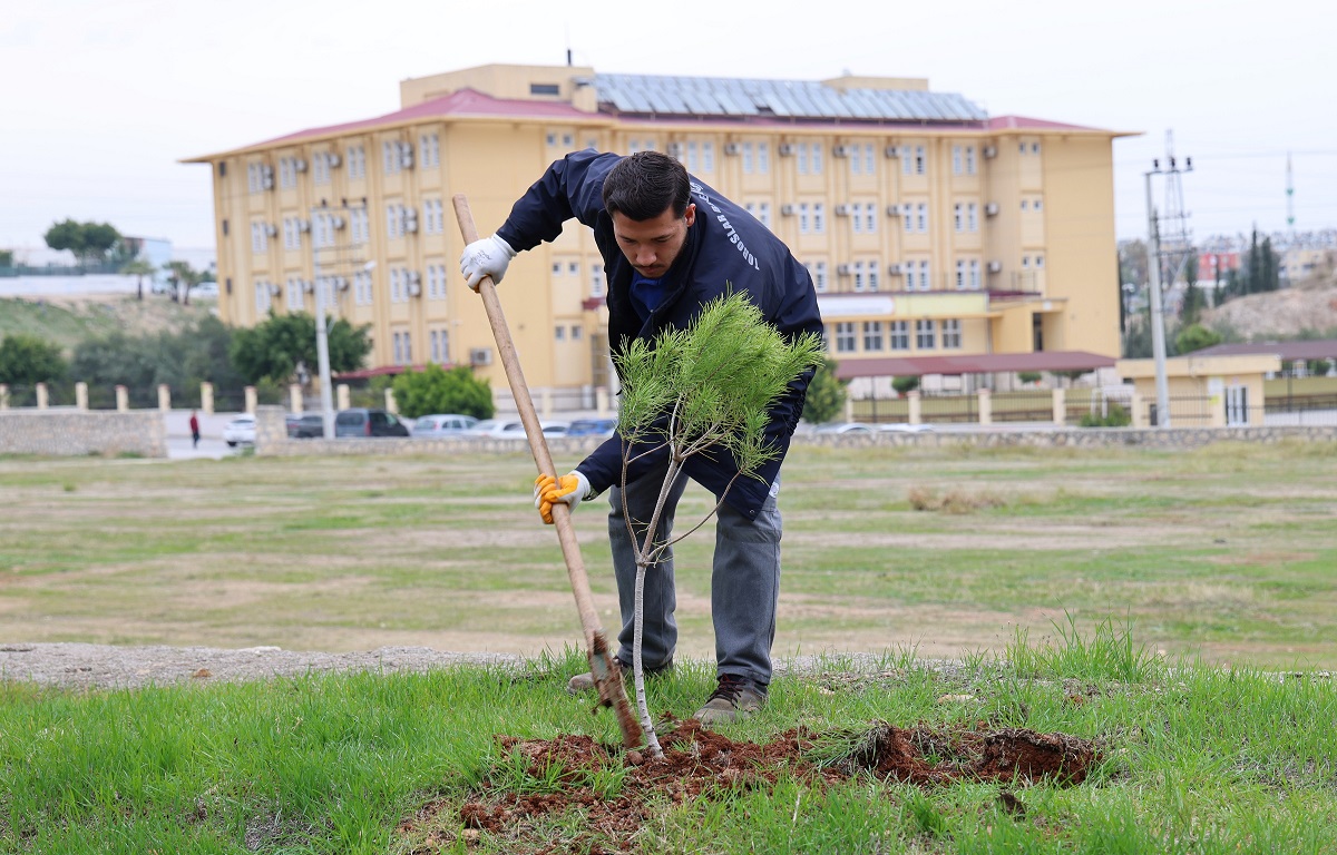 TOROSLAR BELEDİYESİ, YEŞİL DOKUYU GÜÇLENDİREN ÇALIŞMALARINI SÜRDÜRÜYOR