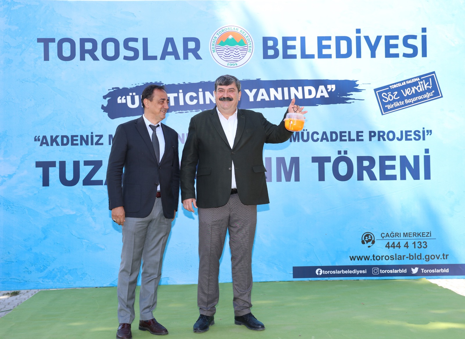 TOROSLAR BELEDİYESİNDEN ÇİFTÇİYE DESTEK