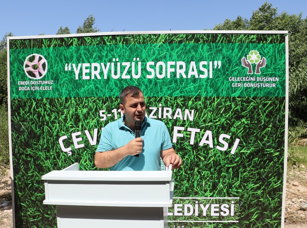 TAŞ OCAĞI YAPILMASI PLANLANAN HAMZABEYLİ MAHALLESİ’NDE ÇEVRE SORUNLARINA KARŞI “YERYÜZÜ SOFRASI” KURULDU